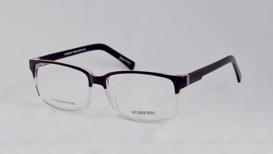 Academic P9028 Black Clear