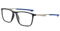 Cargar la imagen en la vista de la galería, pierre thomas ml 615 black and blue frame pierre thomas eyewear lentes deportivos pierre thomas en color negro