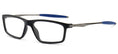 Cargar la imagen en la vista de la galería, pierre thomas ml 616 black and blue frame pierre thomas eyewear sportive eyewerar piere thomas color black