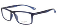 Cargar la imagen en la vista de la galería, pierre thomas ml657 black and blue frame pierre thomas eyewear sportive plastic large size frame