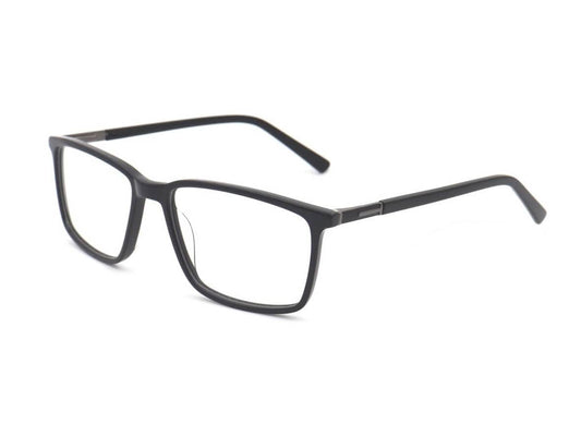 pierre thomas ml628 black and crystal frame pierre thomas eyewear casual elegant square eyewear black color
