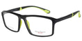 Cargar la imagen en la vista de la galería, pierre thomas ml656 black and yellow frame pierre thomas eyewear sportive plastic large size frame