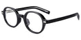 Cargar la imagen en la vista de la galería, pierre thomas ml642 black frame pierre thomas eyewear casual elegant small square and round frame black
