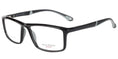 Cargar la imagen en la vista de la galería, pierre thomas ml657 black frame pierre thomas eyewear sportive plastic large size frame