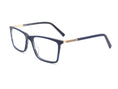Cargar la imagen en la vista de la galería, pierre thomas ml622 blue frame pierre thomas eyewear casual elegante square eyewear black color
