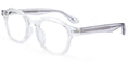 Cargar la imagen en la vista de la galería, pierre thomas ml640 crystal frame pierre thomas eyewear casual elegant small square and round frame black