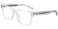 Cargar la imagen en la vista de la galería, pierre thomas ml641 crystal frame pierre thomas eyewear casual elegant small square and round frame black