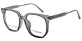 Cargar la imagen en la vista de la galería, pierre thomas ml661 dark grey frame pierre thomas eyewear casual plastic frame large size pierre thomas