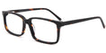 Cargar la imagen en la vista de la galería, pierre thomas ml629 demi frame pierre thomas eyewear casual elegant square eyewear black color