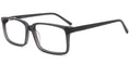Cargar la imagen en la vista de la galería, pierre thomas ml629 grey frame pierre thomas eyewear casual elegant square eyewear black color