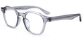 Cargar la imagen en la vista de la galería, pierre thomas ml640 grey frame pierre thomas eyewear casual elegant small square and round frame black