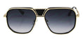 Cargar la imagen en la vista de la galería, summer 2a rx sunglasses EC ORIGINALS eyewear lentes de sol premium con armazon de metal color dorado