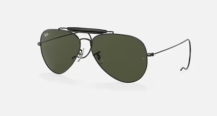 Ray Ban 3030 Outdoorsman Black Green