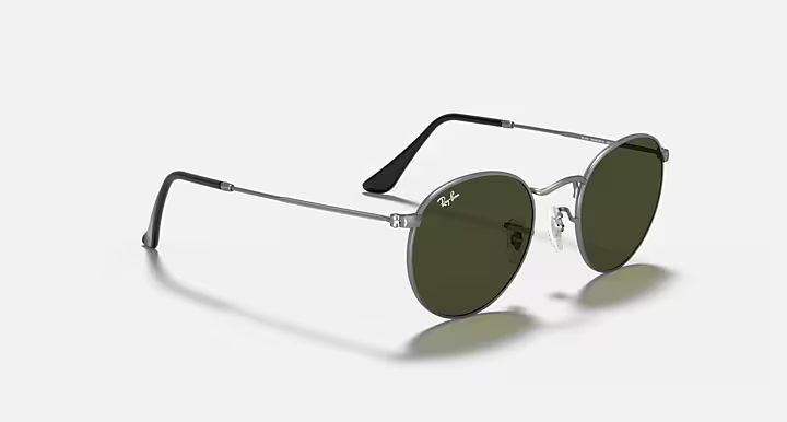 Ray Ban 3447 Round Black Green