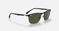 Cargar la imagen en la vista de la galería, Ray Ban 3686 Black Silver Green
