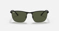 Cargar la imagen en la vista de la galería, Ray Ban 3686 Black Silver Green
