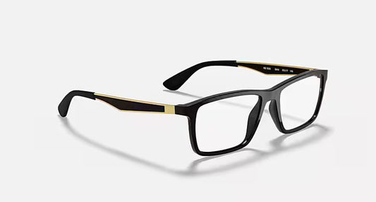 Ray Ban 7056 Matte Black and Gold