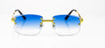 Load image into Gallery viewer, ec summer gold rimless exclusivos ec summer eyewear
