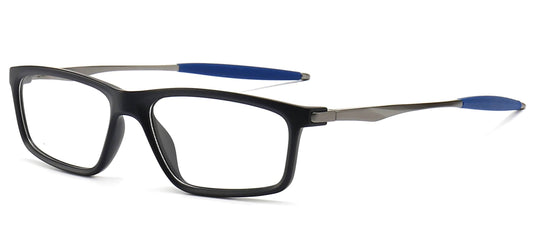 pierre thomas ml 616 black and blue frame pierre thomas eyewear sportive eyewerar piere thomas color black