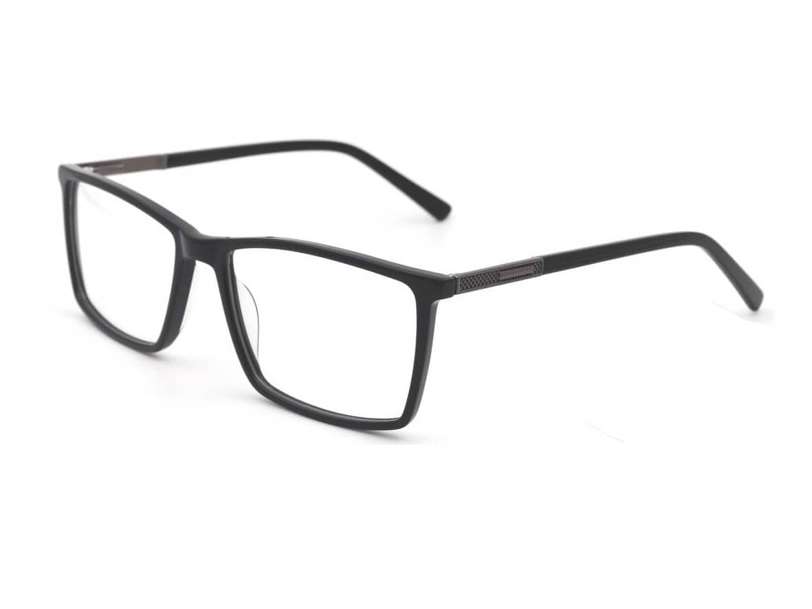 pierre thomas ml625 black frame pierre thomas eyewear casual elegante square eyewear black color