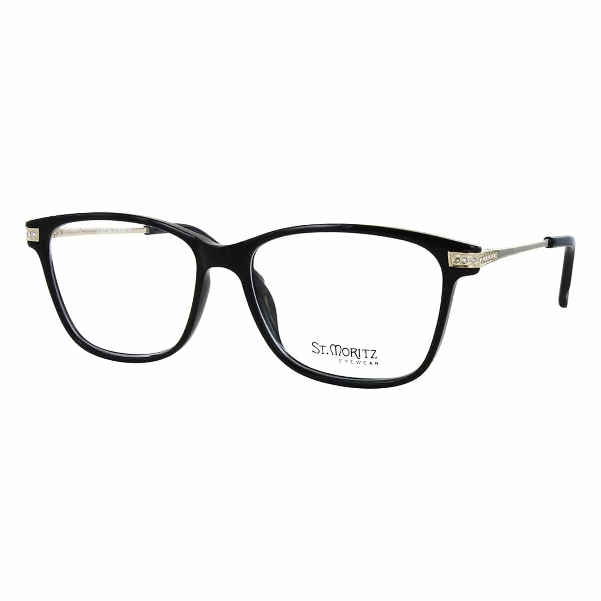 ST CAROLINE Black FRAME ST MORITZ eyewear