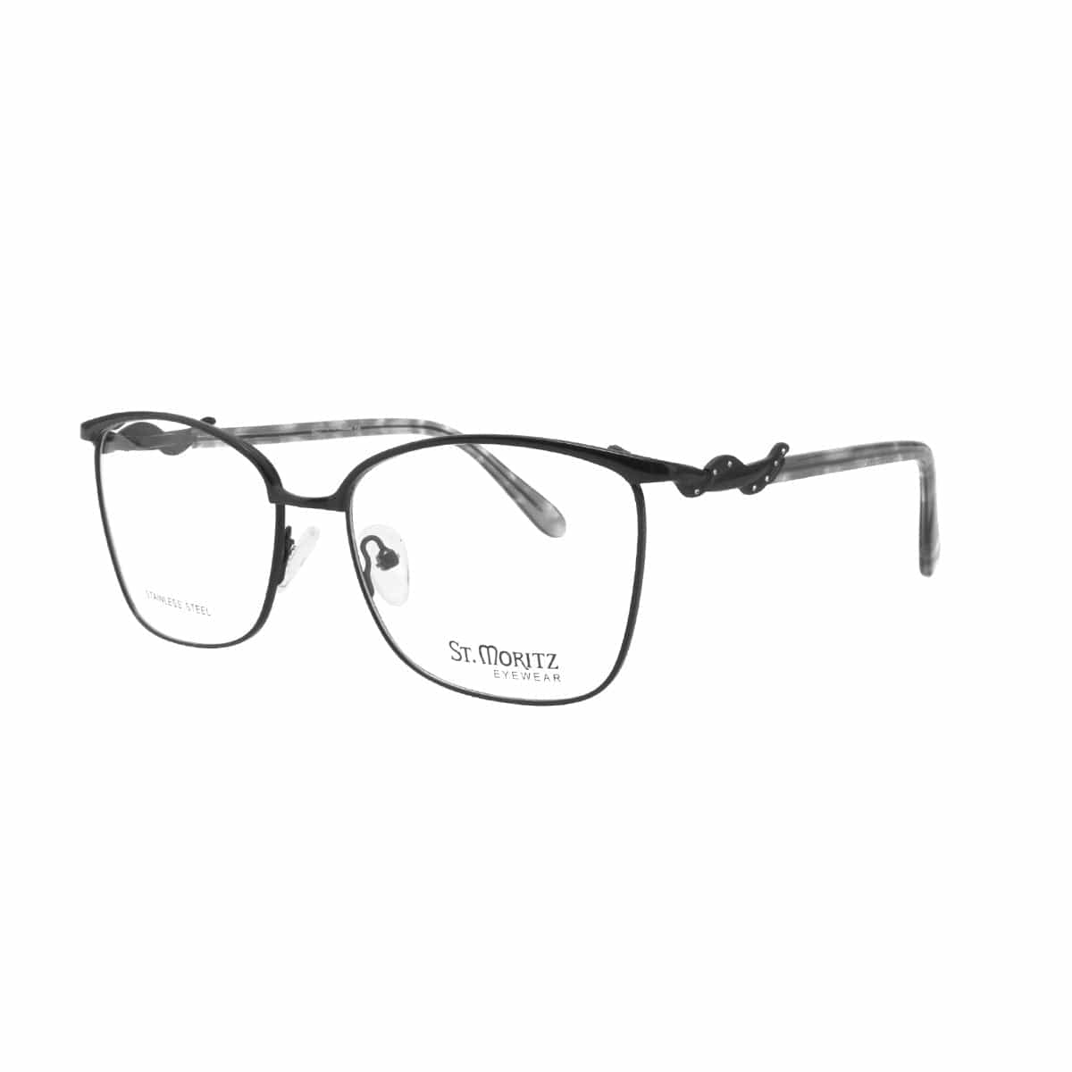 ST DANNI Black FRAME ST MORITZ eyewear