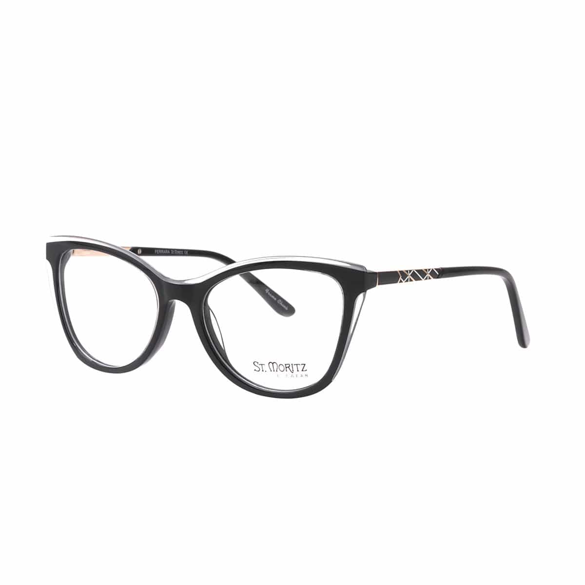 STFERRARA Black FRAME ST MORITZ eyewear