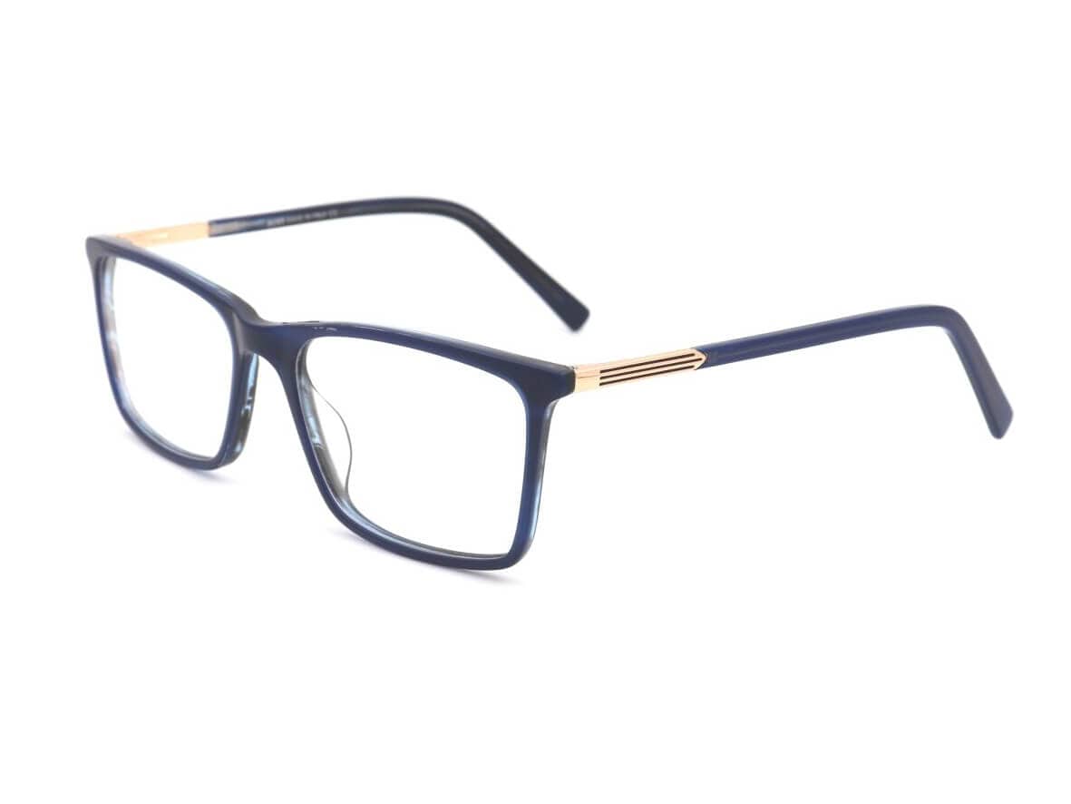 pierre thomas ml622 blue frame pierre thomas eyewear casual elegante square eyewear black color