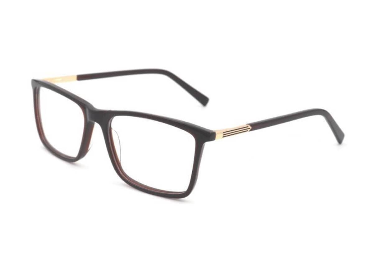 pierre thomas ml622 brown frame pierre thomas eyewear casual elegante square eyewear black color