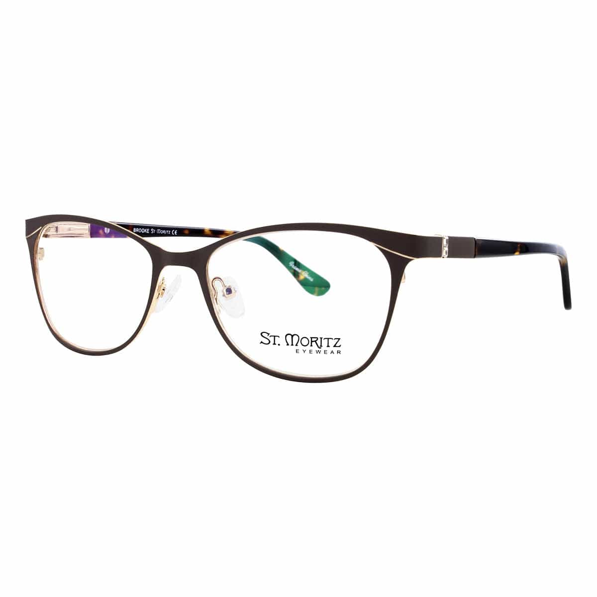 ST BROOKE Brown FRAME ST MORITZ eyewear