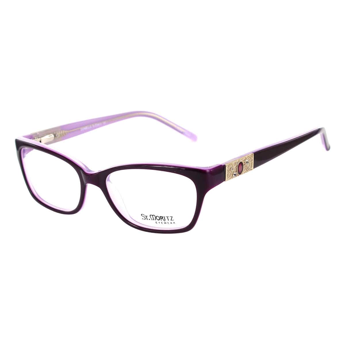 ST DONELLA Darkmagenta FRAME ST MORITZ eyewear