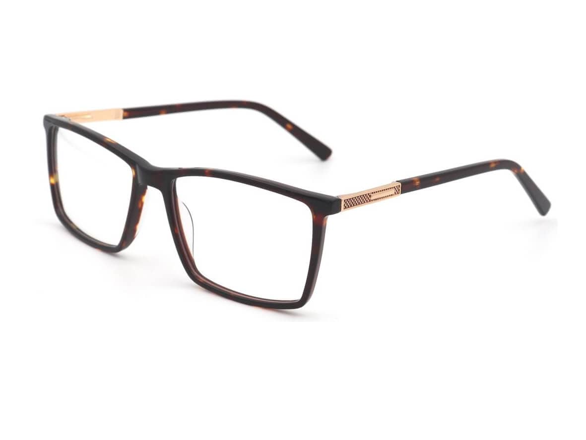 pierre thomas ml625 demi frame pierre thomas eyewear casual elegante square eyewear black color