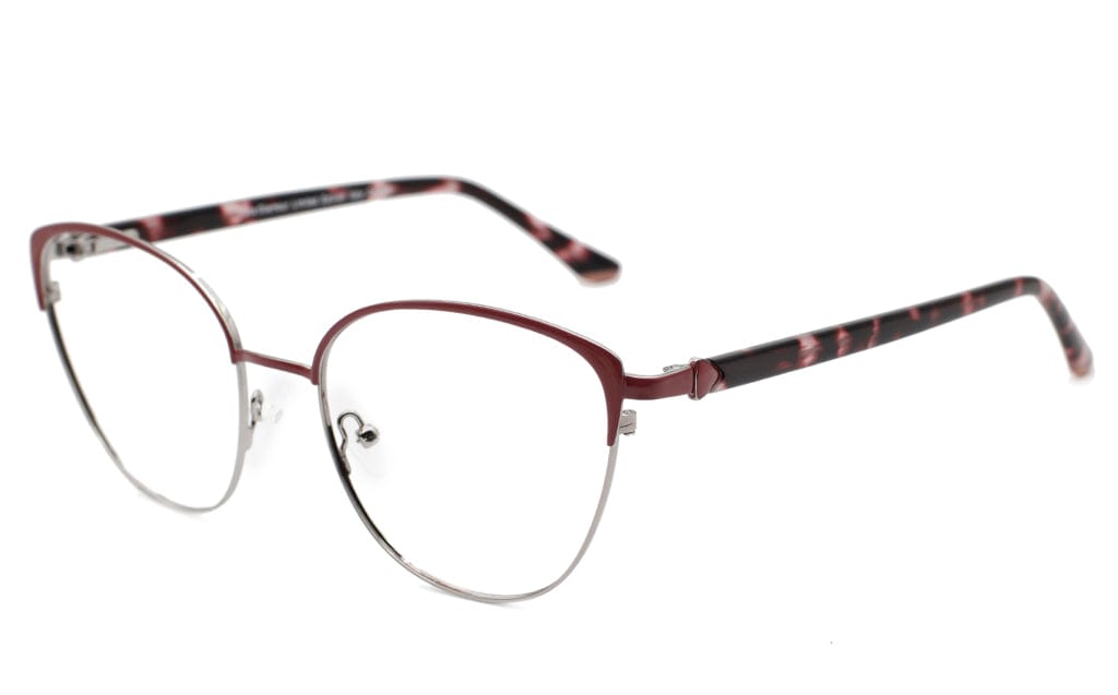 VG 8831 Maroon FRAME VISTA GLAMOUR eyewear