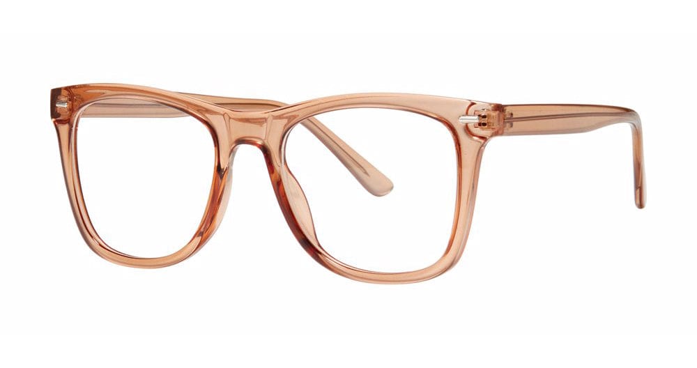 MO BECAUSE Tan FRAME MODERN eyewear