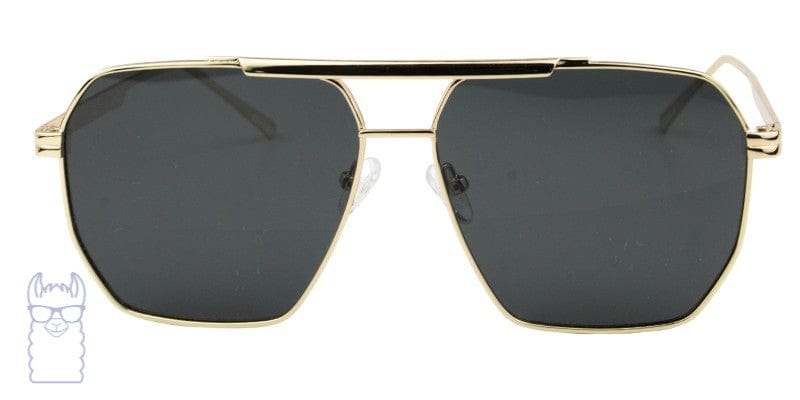 summer js85 rx sunglasses EC ORIGINALS eyewear lentes de sol premium con armazon de metal color dorado