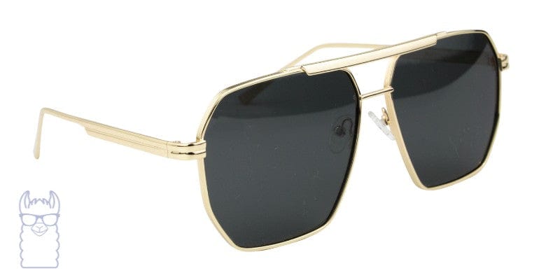 summer js85 rx sunglasses EC ORIGINALS eyewear lentes de sol premium con armazon de metal color dorado